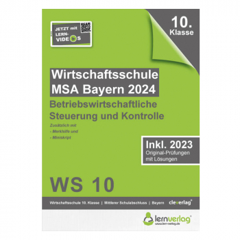 Original-Prüfungen Wirtschaftsschule Bayern 2024 BSK | ISBN: 9783743001183