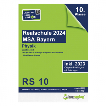 Prüfungstrainer Realschule Bayern 2024 Physik ISBN 9783743001060