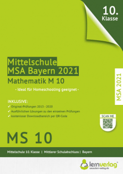 Original-Prüfungen Mathematik Mittelschule M10 Bayern 2021 | ISBN: 9783743000650