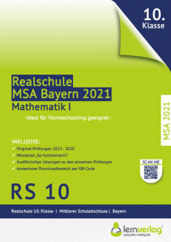 Original-Prüfungen Mathematik I Realschule Bayern 2021