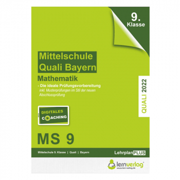 Original-Prüfungen Mathematik Mittelschule Quali Bayern 2022 | ISBN: 9783743000858
