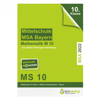 Original-Prüfungen Mathematik Mittelschule M10 Bayern 2022 | ISBN: 9783743000865